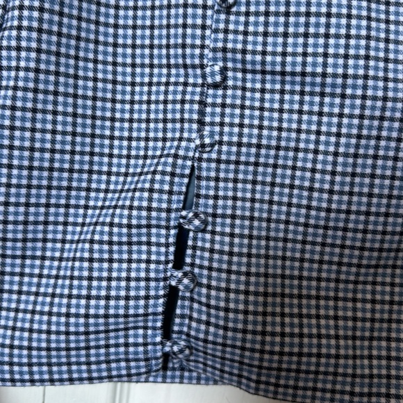 Blue Mini Skirt - Picture 2 of 5